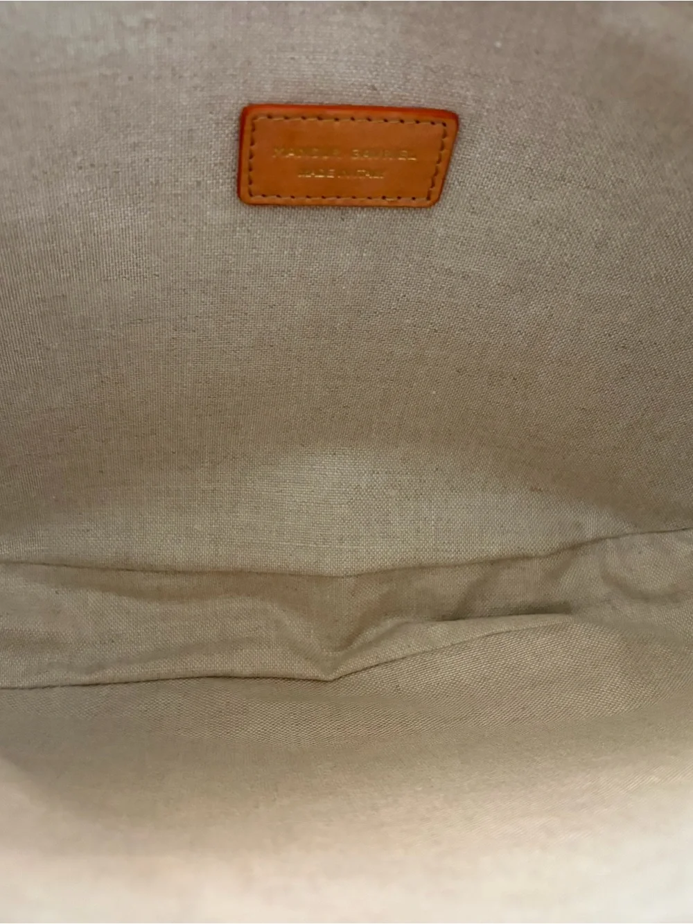Mansur Gavriel Terracotta Leather Hobo Bag